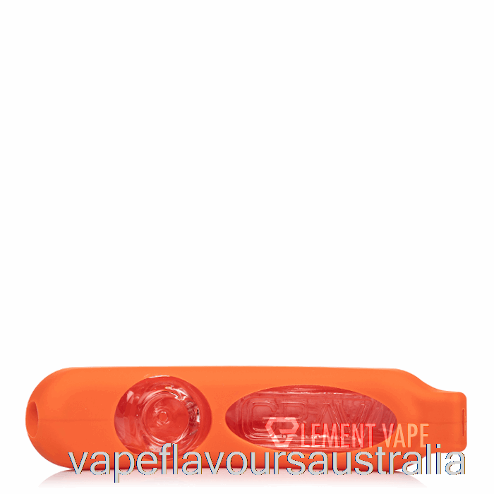 Vape Australia GRAV Rocker Steamroller with Silicone Skin Scarlet Orange